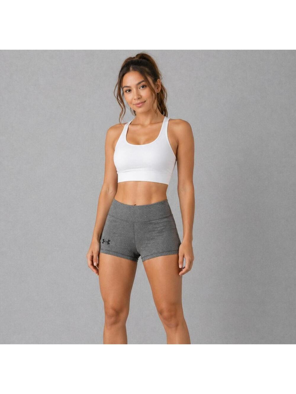 Under Armour Gray Athletic Shorts XS